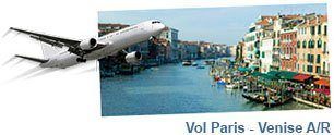 Vol Paris Venise